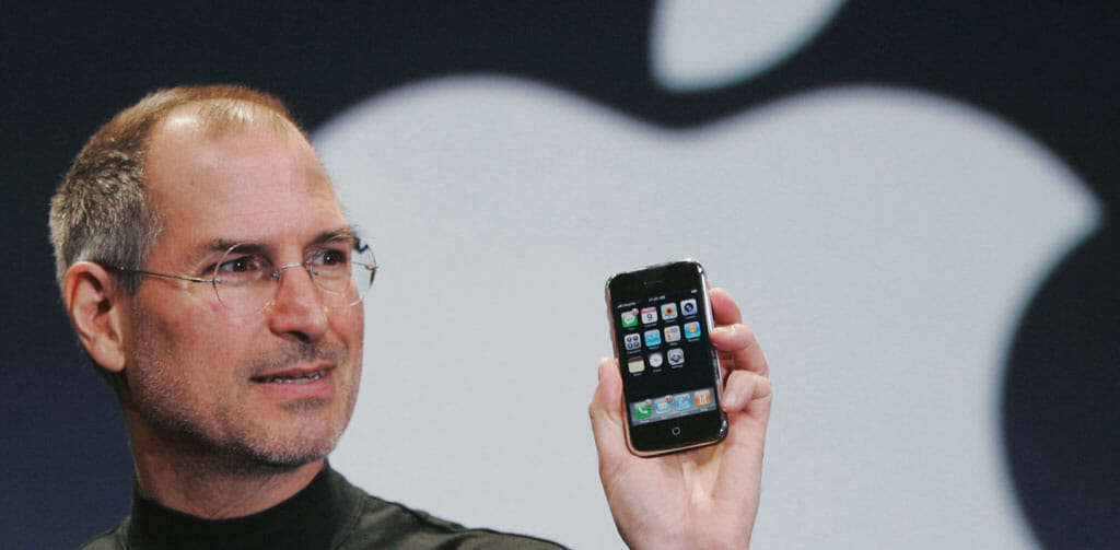 Apple iPhone Steve Jobs