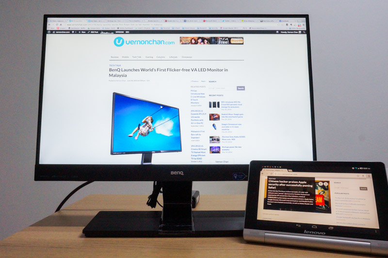 BenQ EW2440L monitor