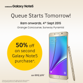 Galaxy Note5 promo