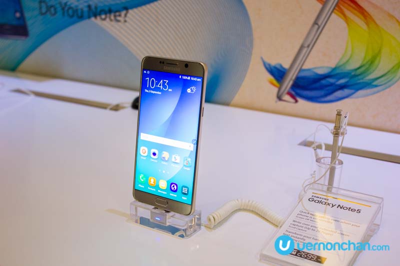 Samsung Galaxy Note5 launch
