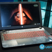 HP Star Wars Special Edition notebook