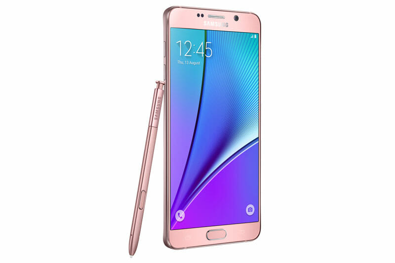 Samsung Galaxy Note5 Pink Gold