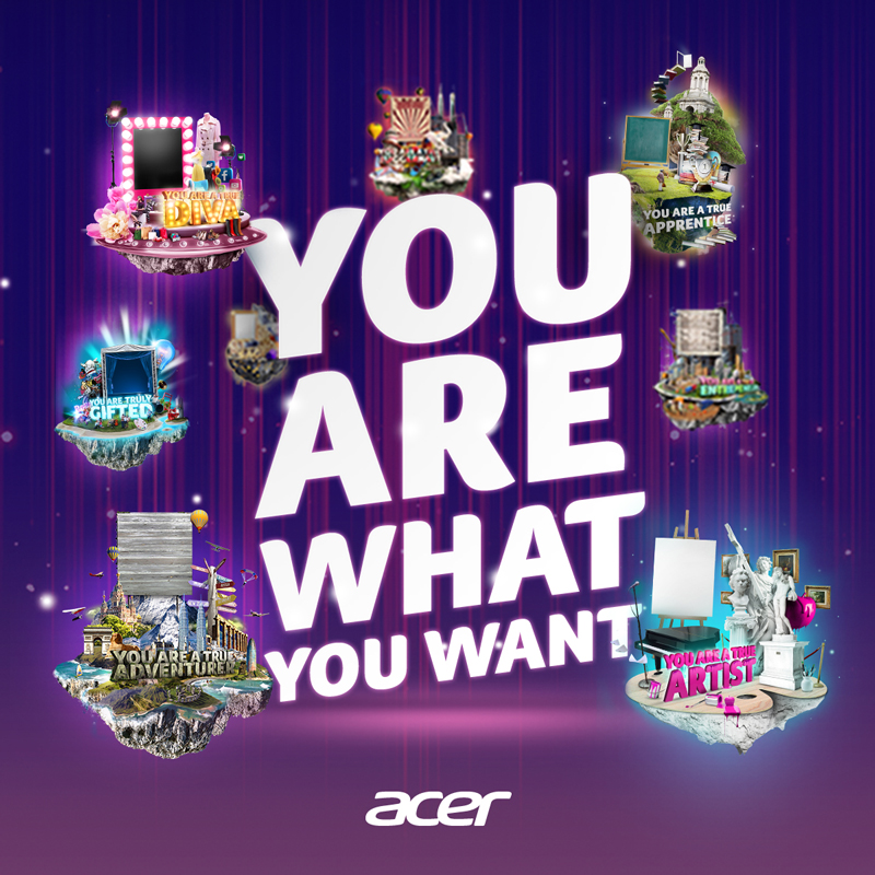 Acer 'You Are What You Want'