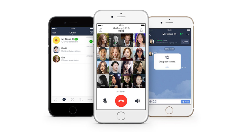 LINE 5.11 Group Call