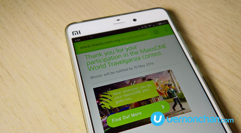 Maxis Travelganza