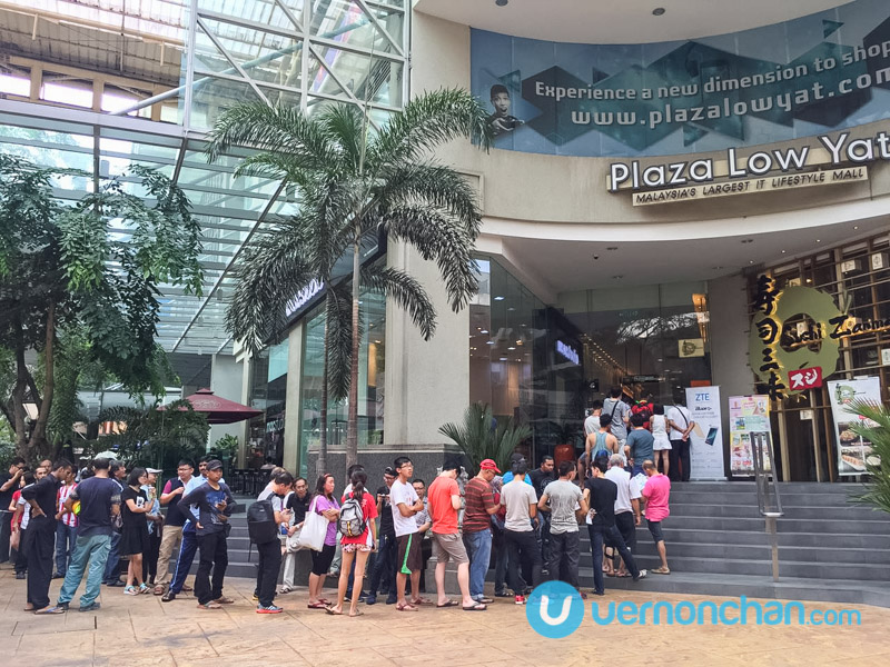 ZTE Blade V7 Lite Plaza Low Yat queue