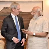 Tim Cook Apple India
