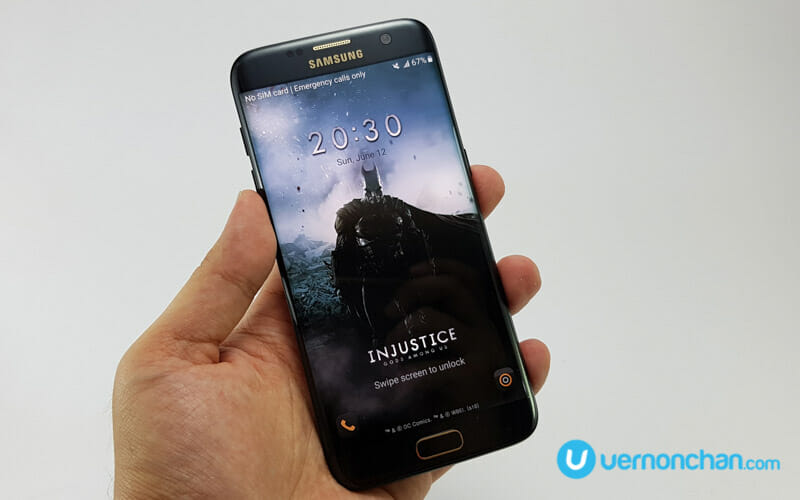Galaxy S7 edge Injustice Edition