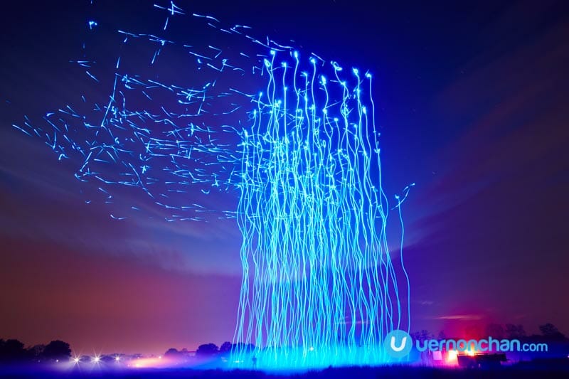 Drone 100 Vivid Sydney