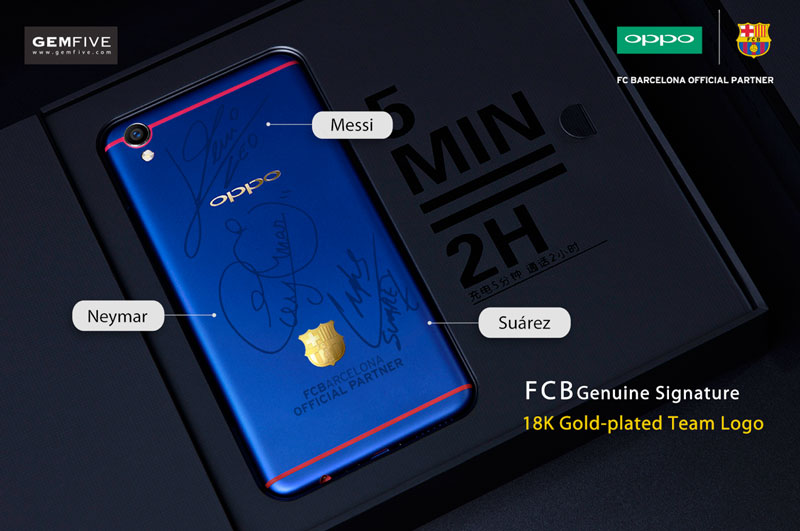 OPPO F1 Plus FC Barcelona Player's Signature Edition