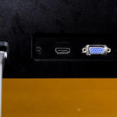 HP 23es display