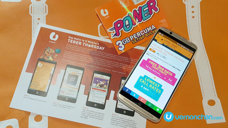 U Mobile TERER Thursday