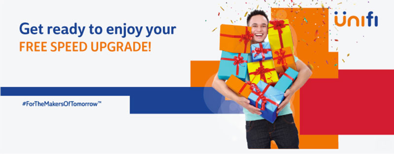 UniFi speed upgrade