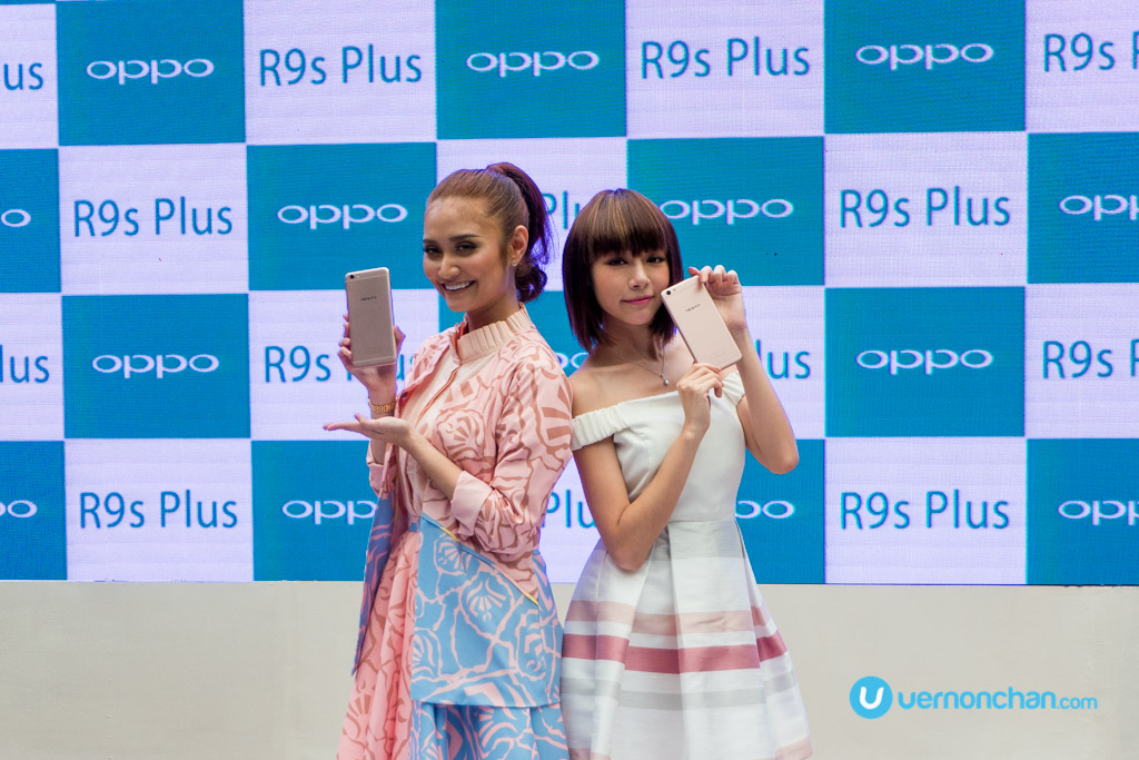 Ayda Jebat and Min Chen OPPO R9s Plus