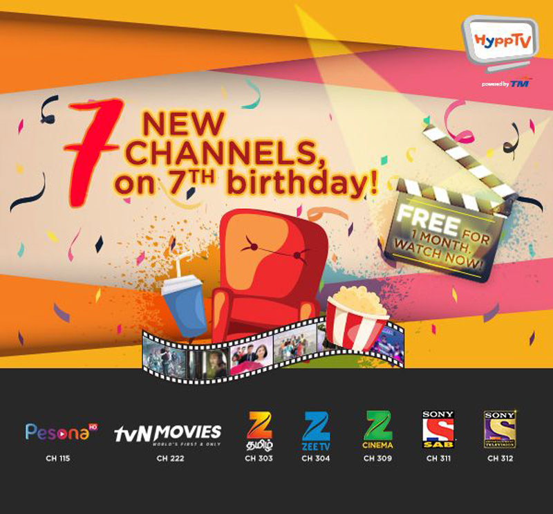 HyppTV new channels