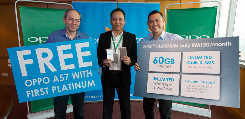 Celcom OPPO A57