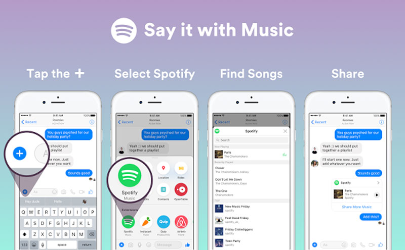 Spotify bot facebook messenger at Facebook f8