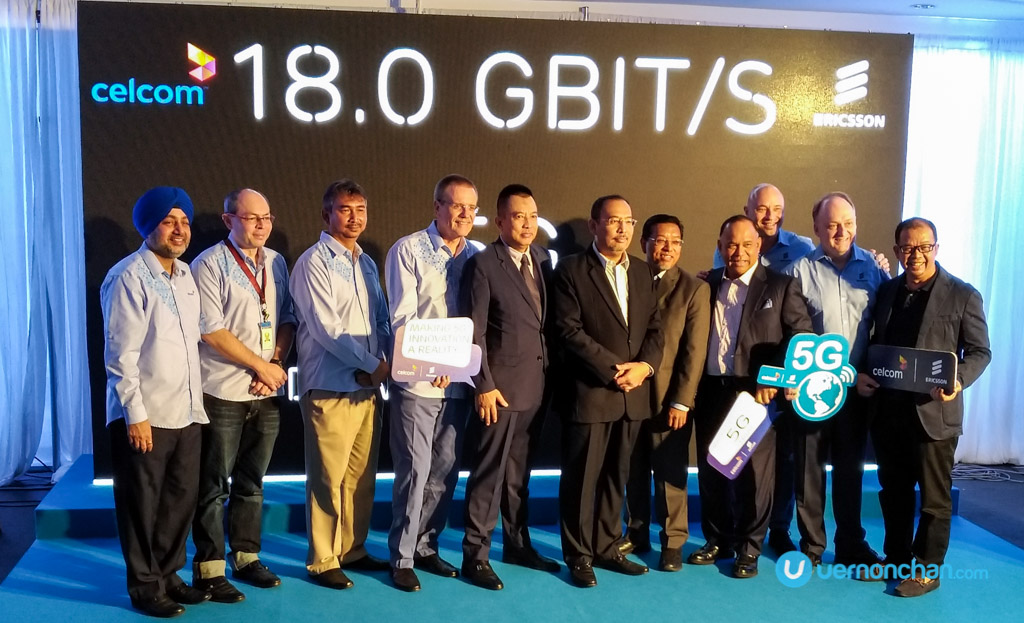 Celcom Ericsson 5G trials
