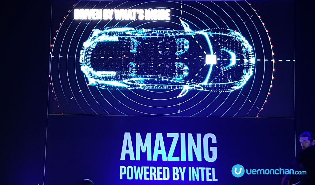 Intel CES 2017 Autonomous Vehicle