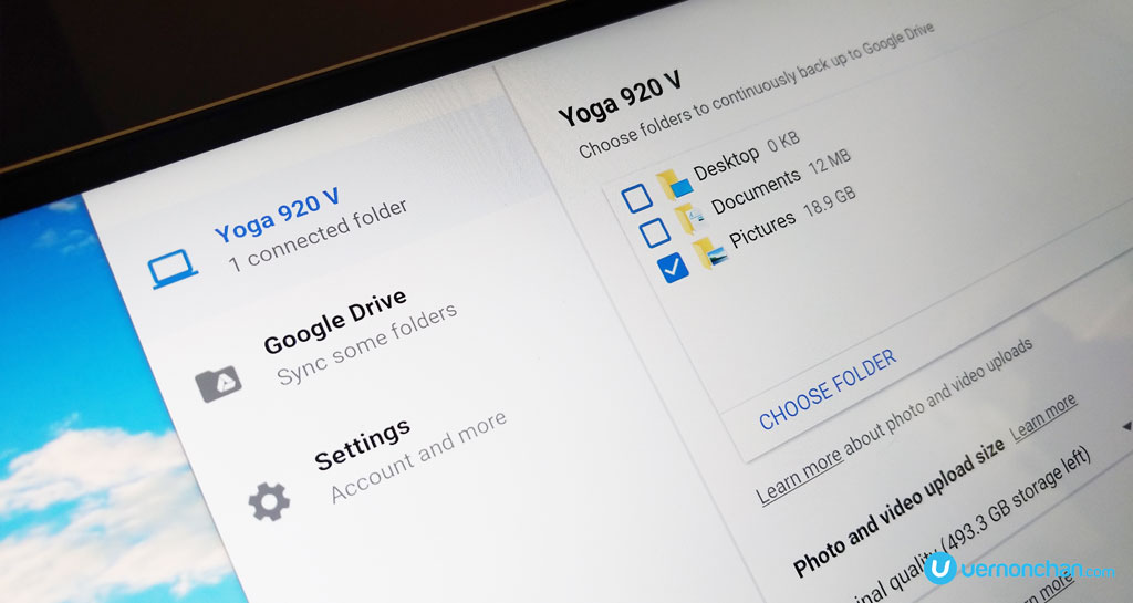 Google Backup and Sync