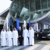 Tesla taxis in Dubai