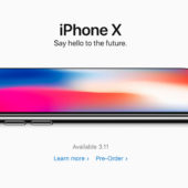 Apple iPhone X pre-order