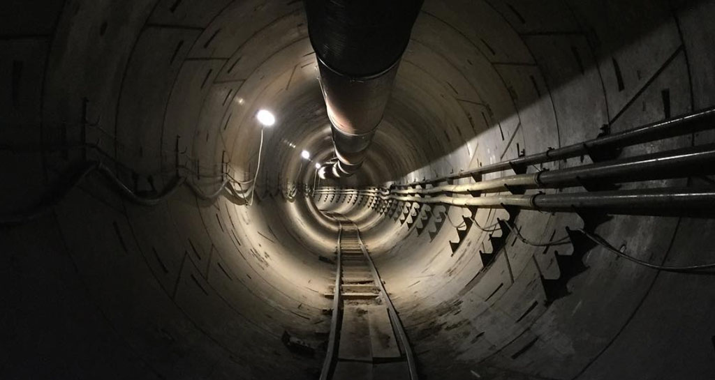 The Boring Company tunnel