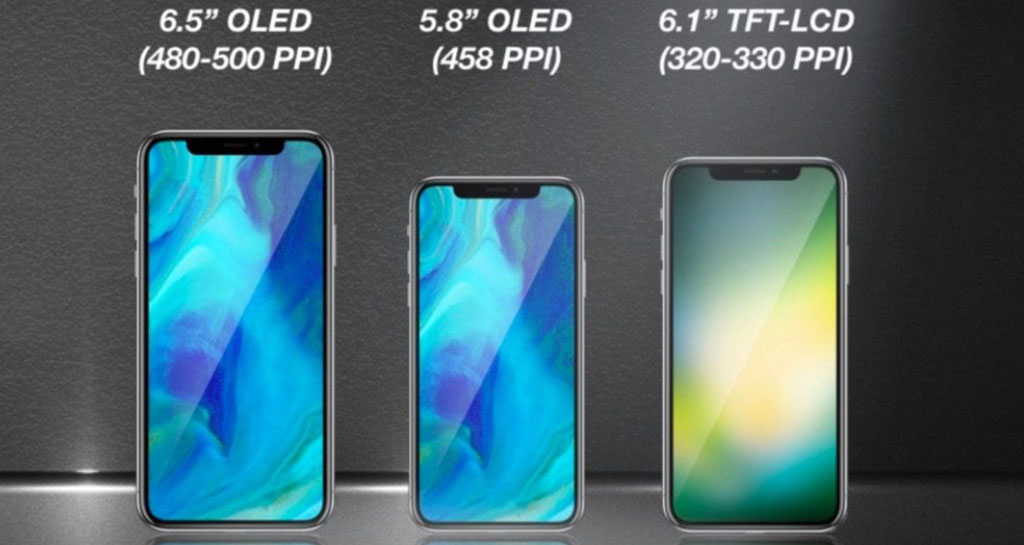 2018 iPhone lineup