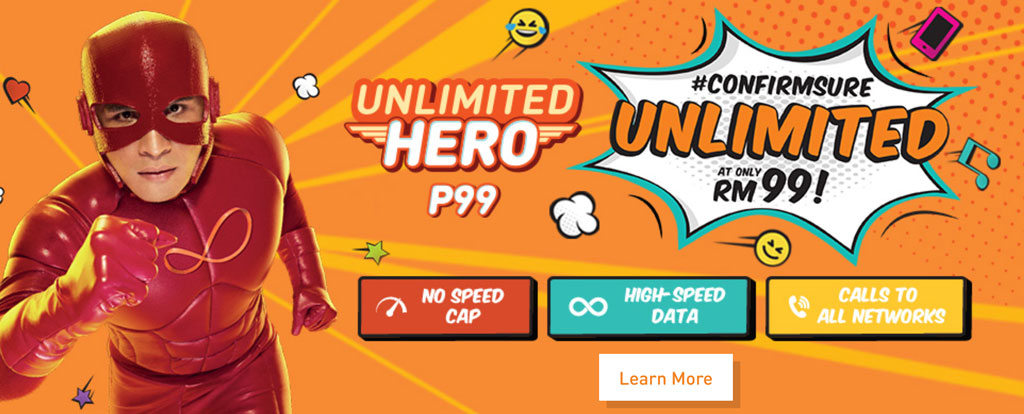 U Mobile Unlimited Hero P99