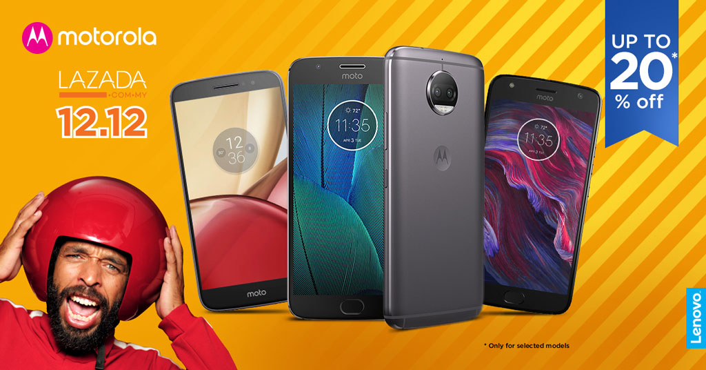 Moto Lenovo Lazada 12.12 Online Revolution