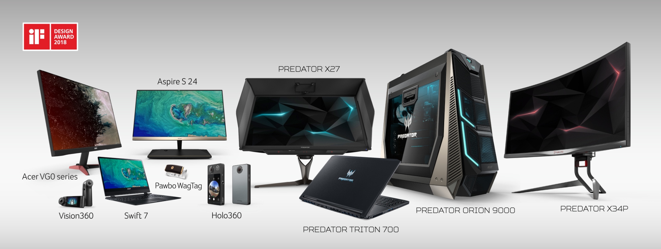 Acer iF Design Awards 2018