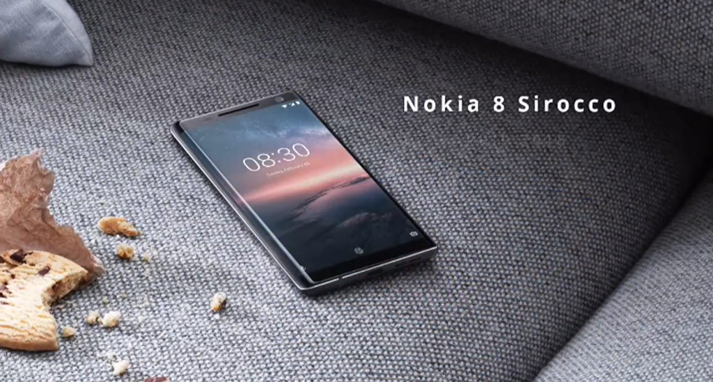 MWC18 Nokia 8 Sirocco