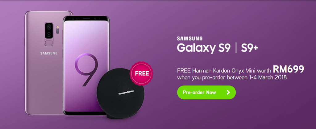 Galaxy S9 Maxis pre-order