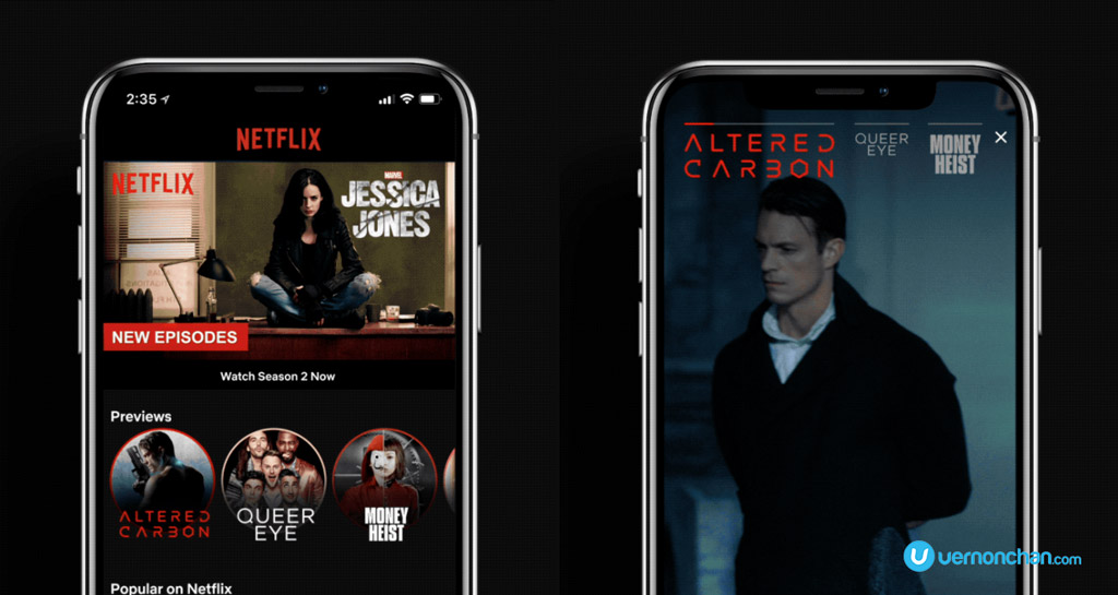 Netflix Mobile Preview