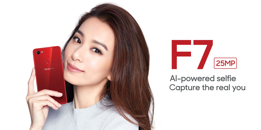 Hebe Tien OPPO F7
