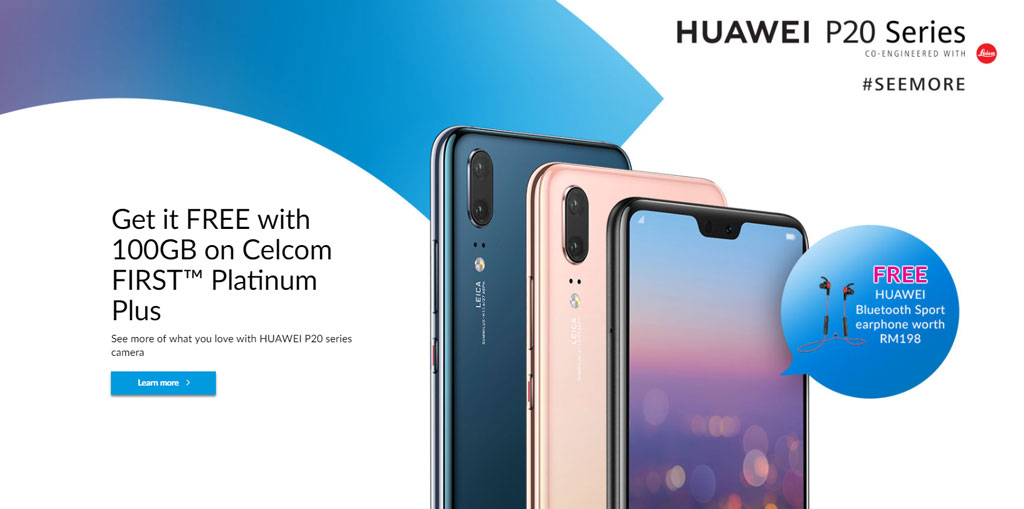 Huawei P20 Celcom