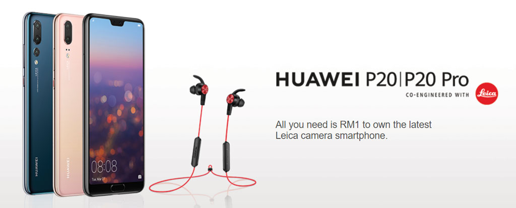 Maxis Huawei P20 and P20 Pro
