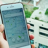 Uber app