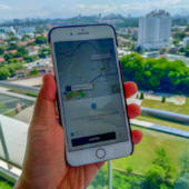 Uber app