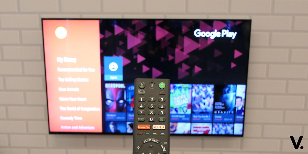 Sony TV Google Play Netflix