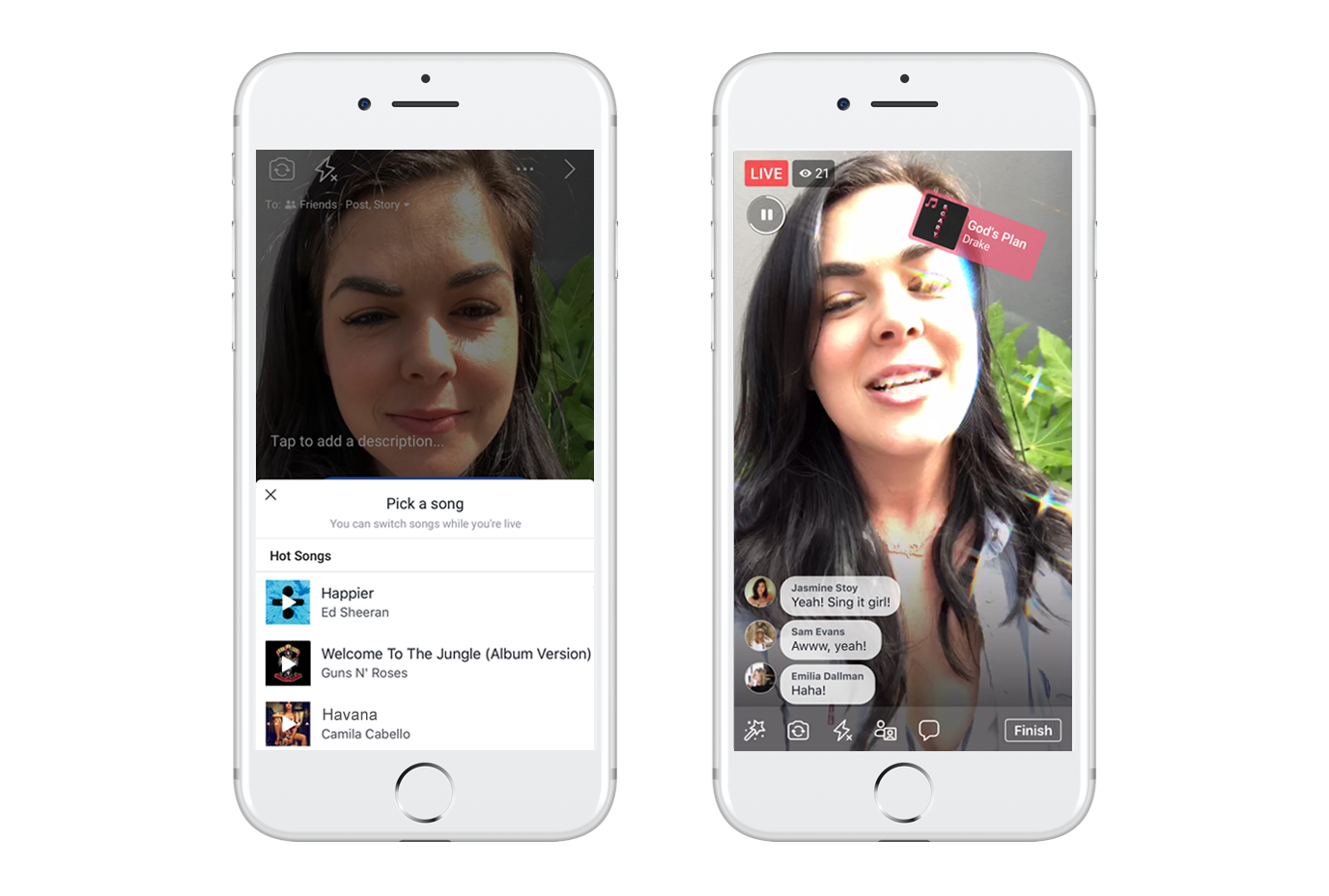 Facebook Lip Sync LIve