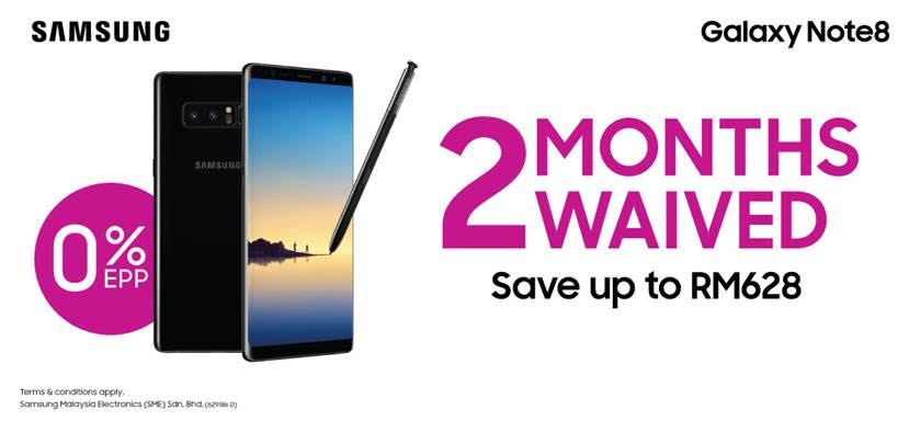 Samsung Galaxy Note8 promo