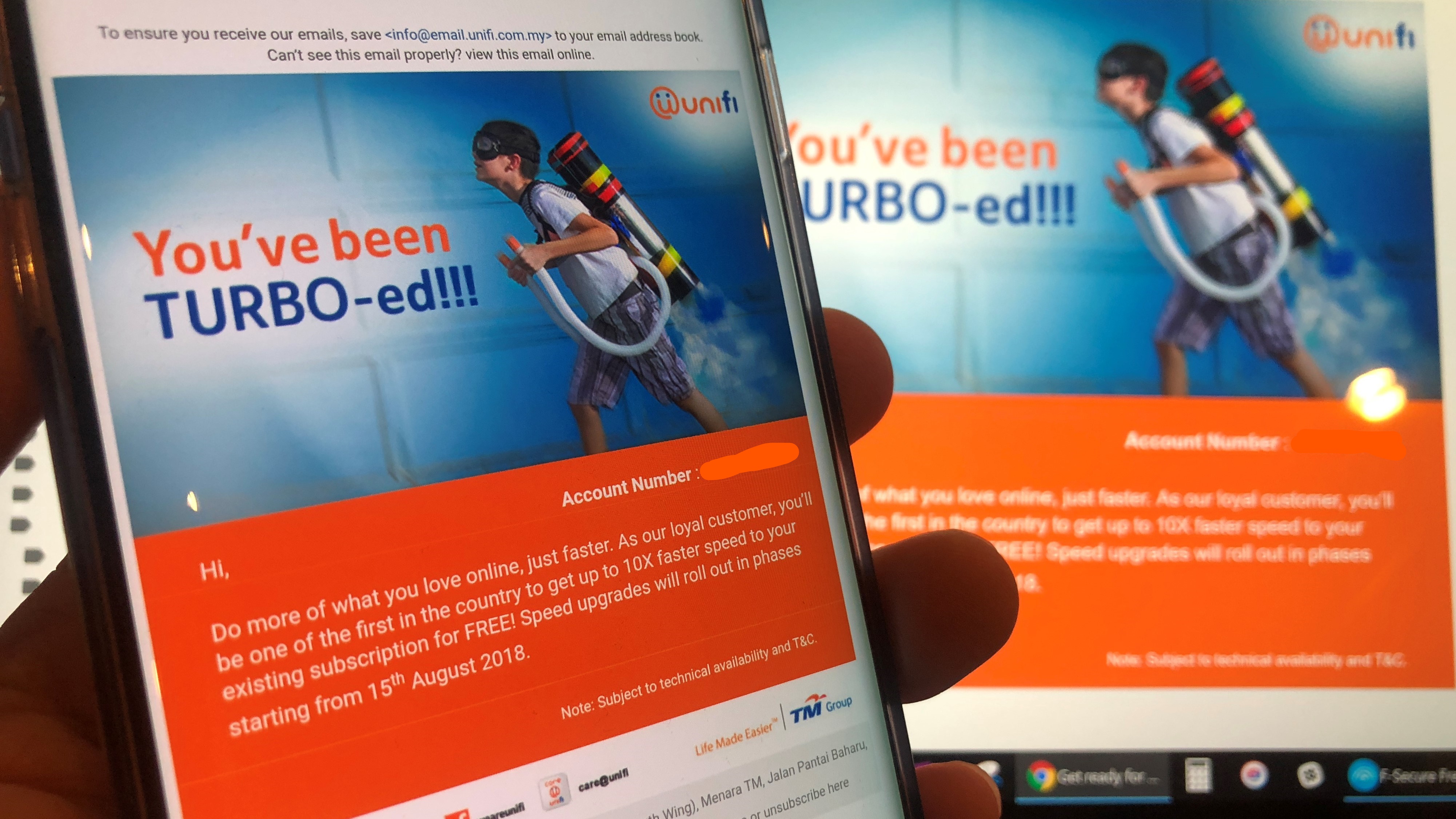 TM unifi upgrade