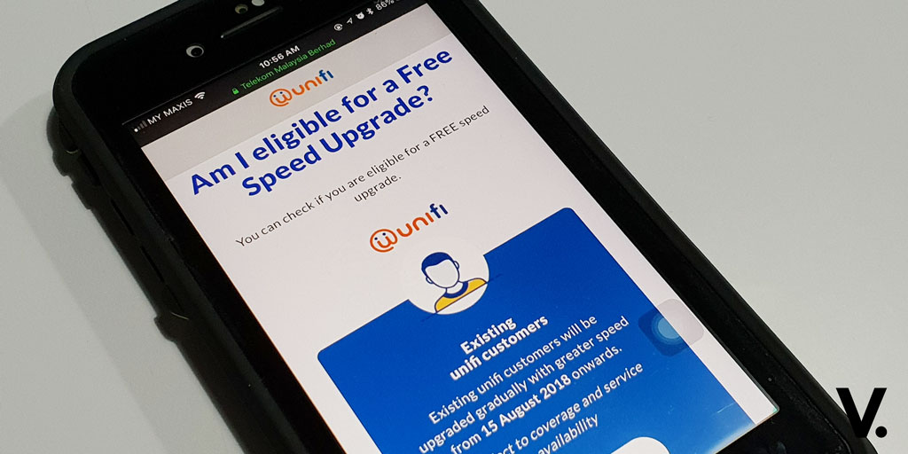 TM unifi free upgrade