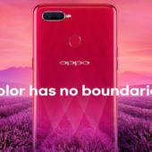 OPPO F9 Sunrise Red