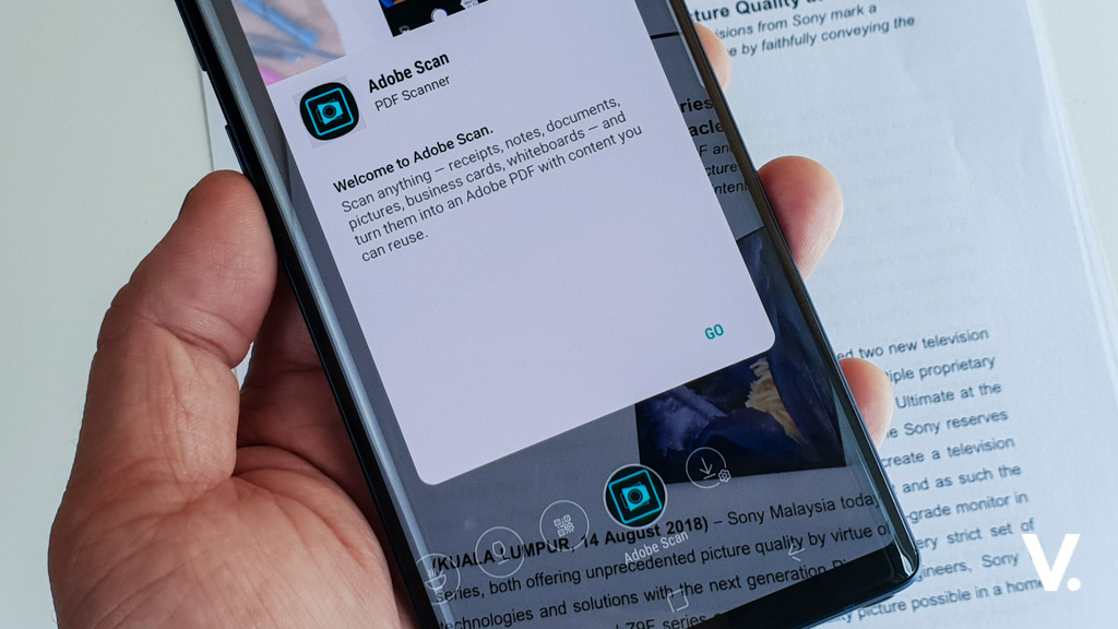 Adobe Scan for Bixby Vision