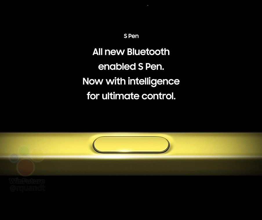 Galaxy Note9 marketing material