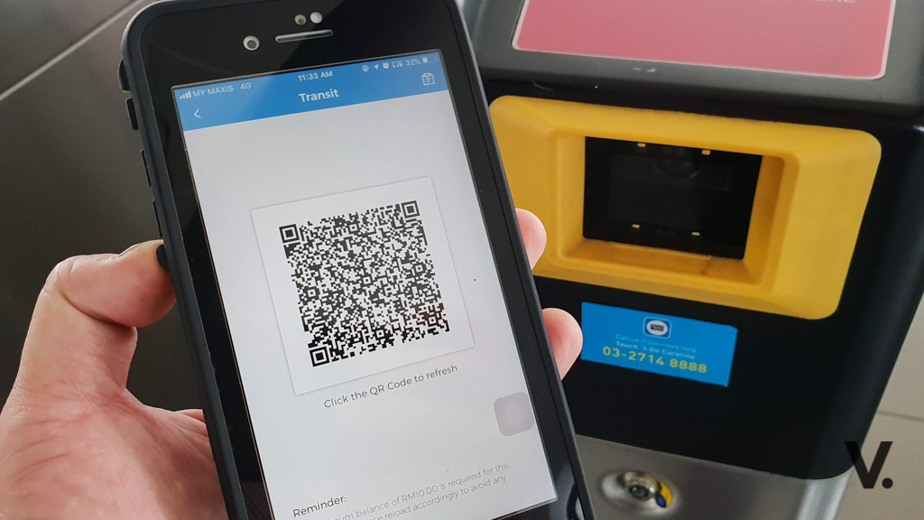 Touch 'n Go QR Transit