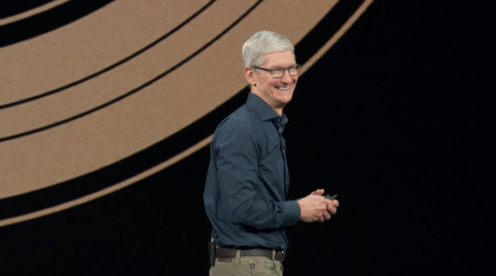 Apple iPhone Xs launch Tim Cook