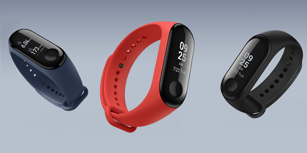 xiaomi mi band 3 colours |